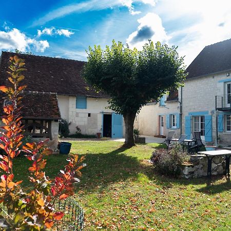 Le Moulin Bleu Bed and Breakfast Seigy Exteriör bild