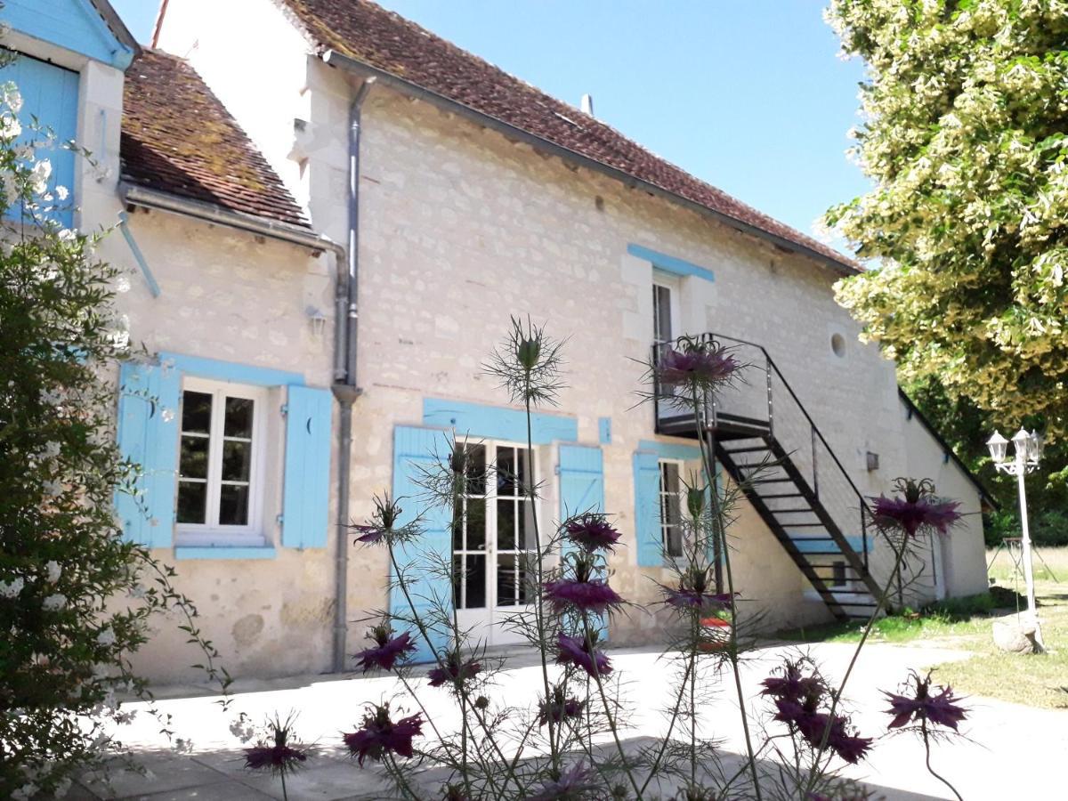 Le Moulin Bleu Bed and Breakfast Seigy Exteriör bild