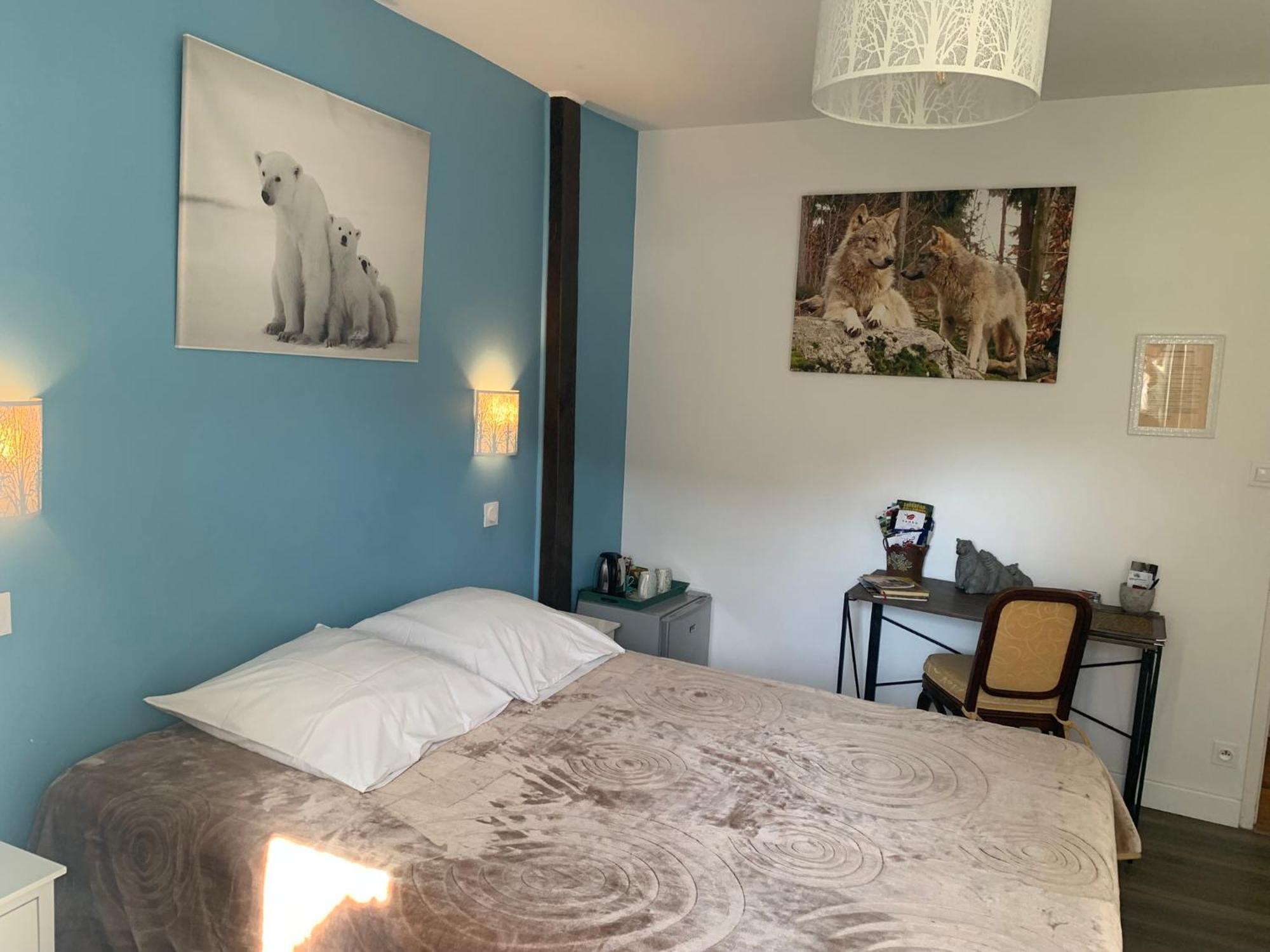 Le Moulin Bleu Bed and Breakfast Seigy Exteriör bild