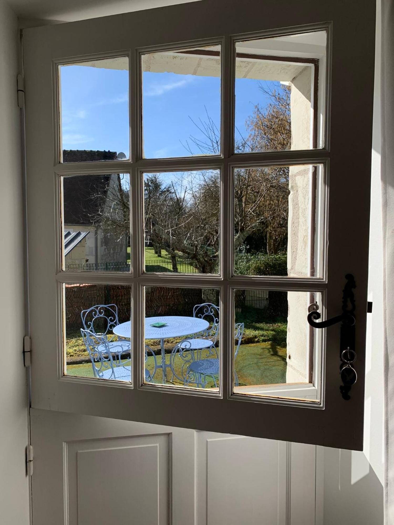 Le Moulin Bleu Bed and Breakfast Seigy Exteriör bild